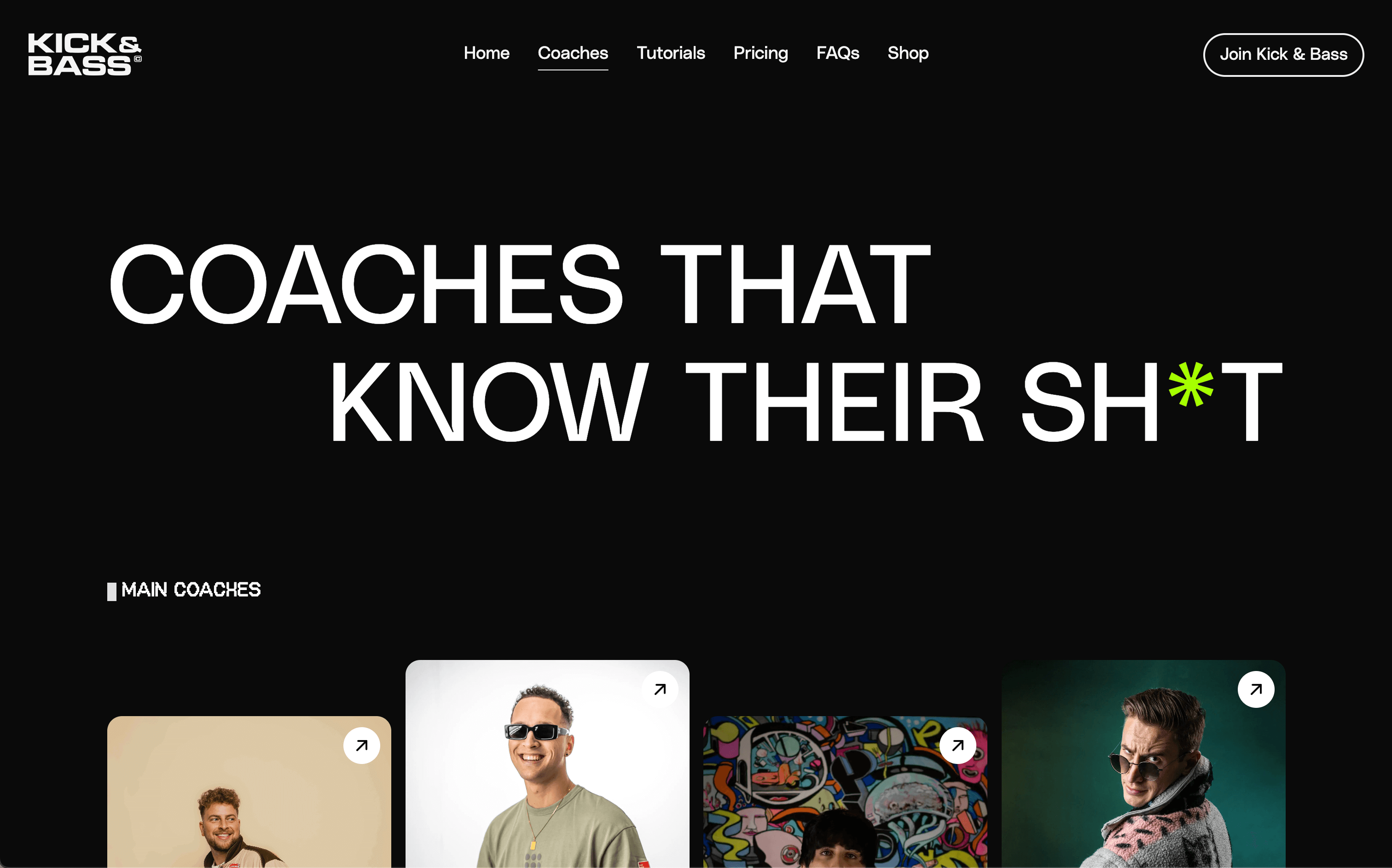 Kick & Bass Mobile App