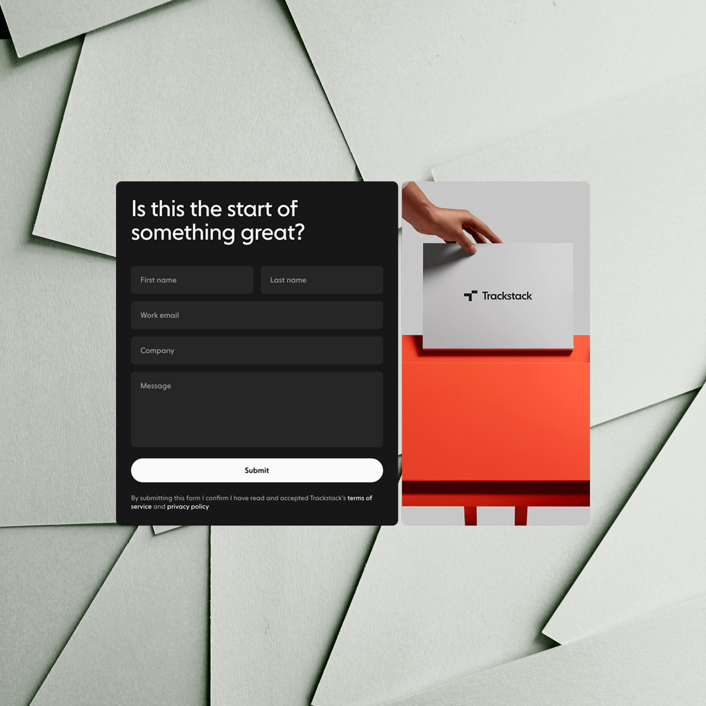 Trackstack Mobile Experience